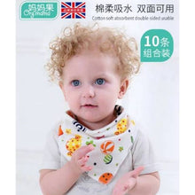 Load image into Gallery viewer, BARU!! Slabber Bayi Koboi | Tatakan Air Liur 10+ Motif | Bahan Katun