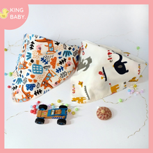 Load image into Gallery viewer, BARU!! Slabber Bayi Koboi | Tatakan Air Liur 10+ Motif | Bahan Katun