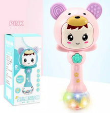 Load image into Gallery viewer, Tongkat Bayi Rattle Teether | Ada Musik dan Lampu Kelap Kelip