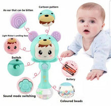 Load image into Gallery viewer, Tongkat Bayi Rattle Teether | Ada Musik dan Lampu Kelap Kelip